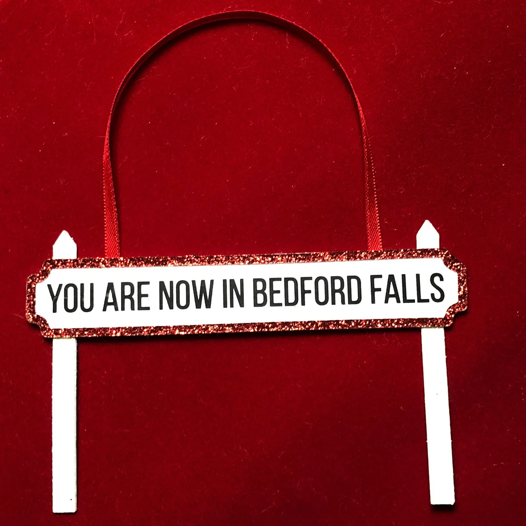 Bedford Sign Ornament