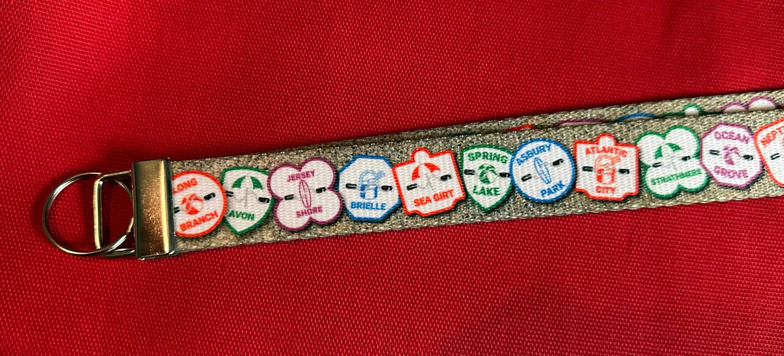 17 inch Lanyard Keychain Closeup