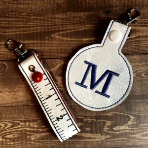Key Fob Ruler Circle HERO