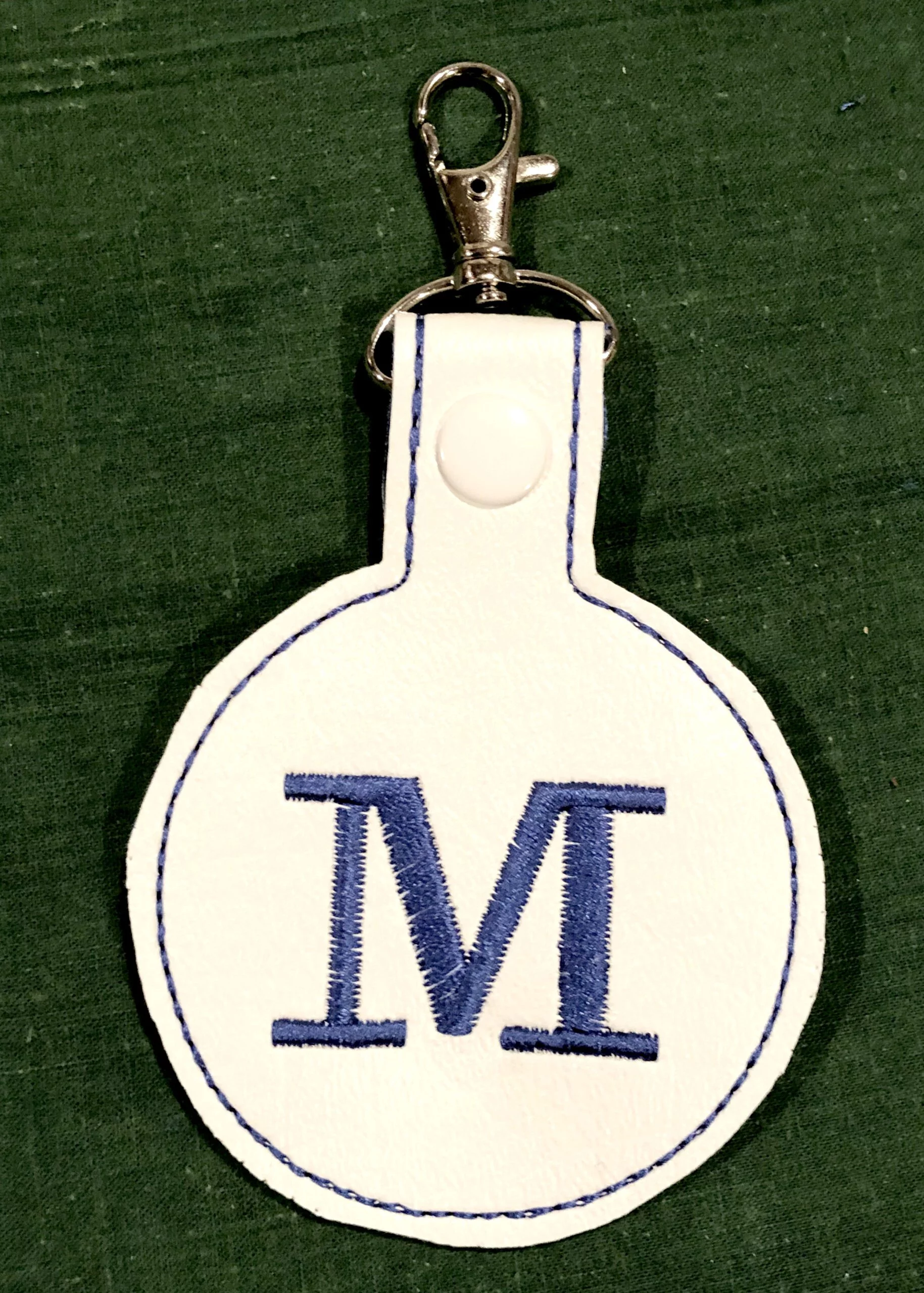 Circle Key Fob Front
