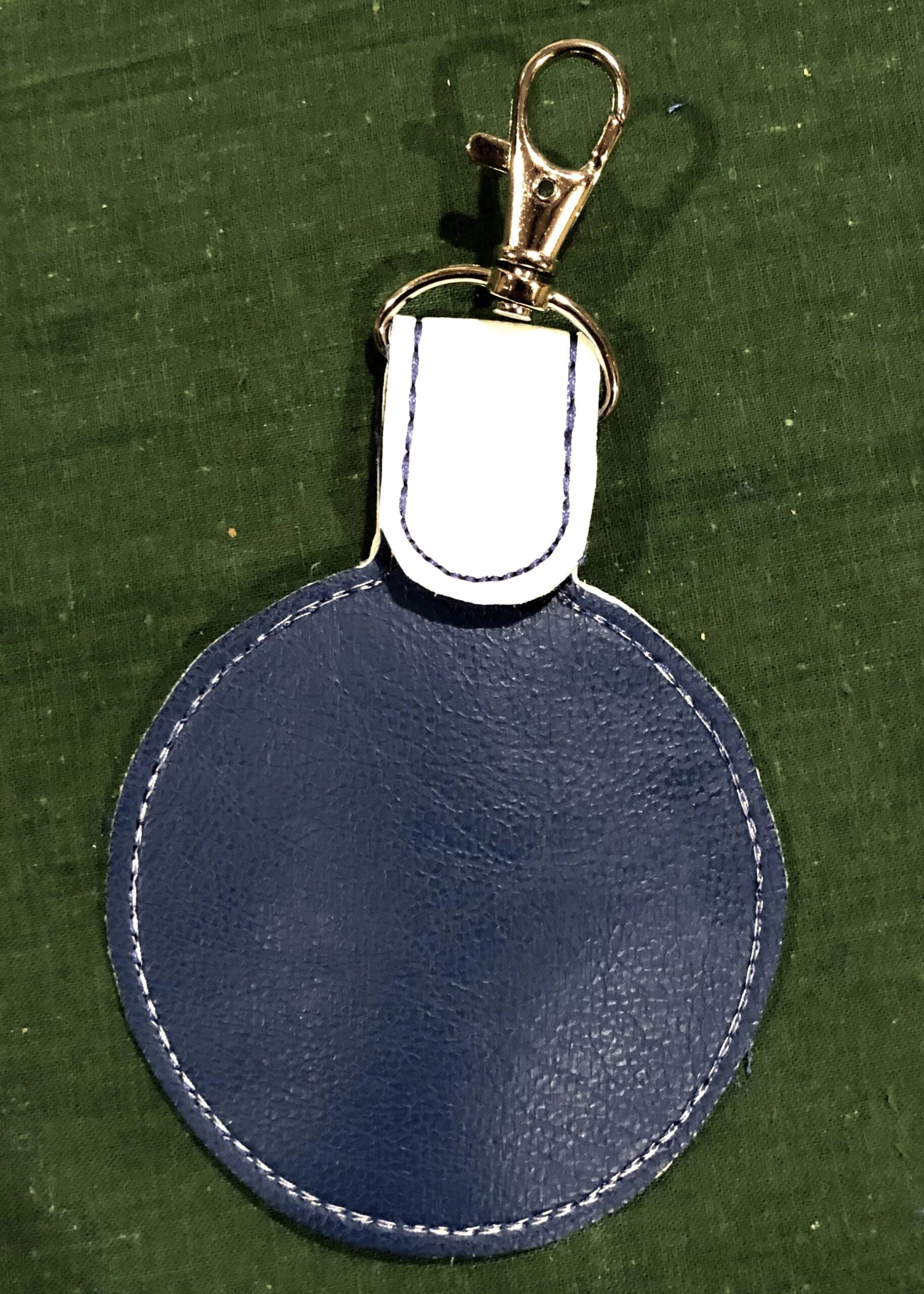 Circle Key Fob Back