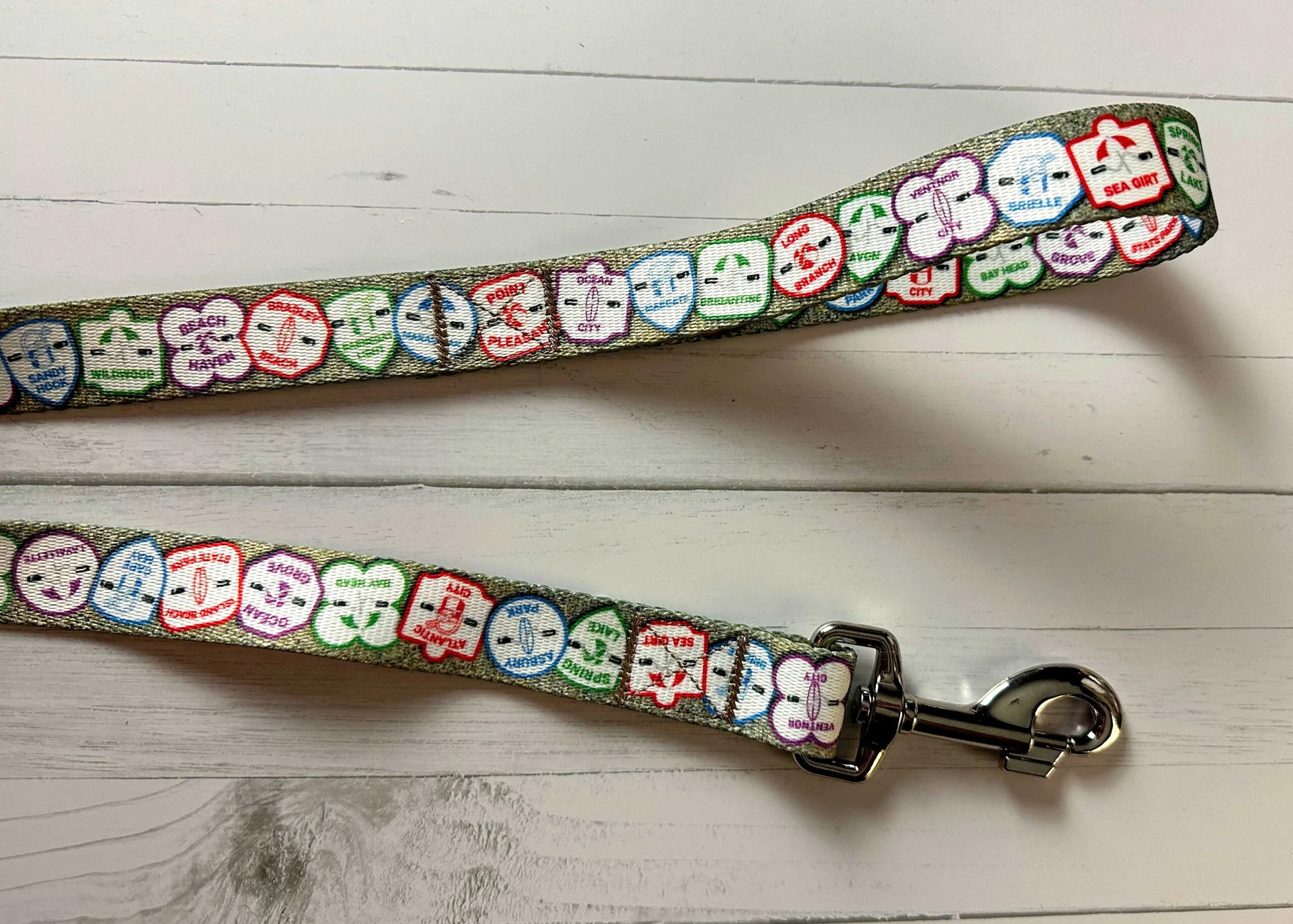 Dog Leash Handle & Clasp Closeup