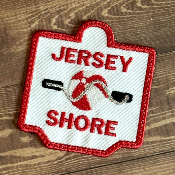 Jersey Shore Beach Badge Patch