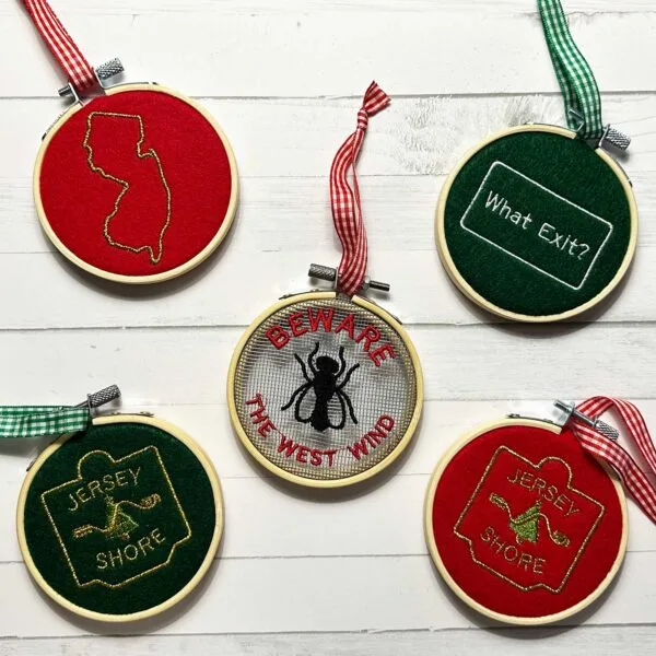 Group Misc. Hoop Ornaments