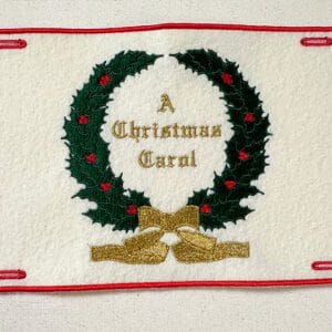 Christmas Carol Advent Calendar Panel A