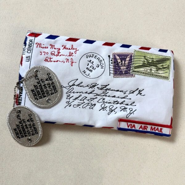 WW2 Bag Front Dog Tag