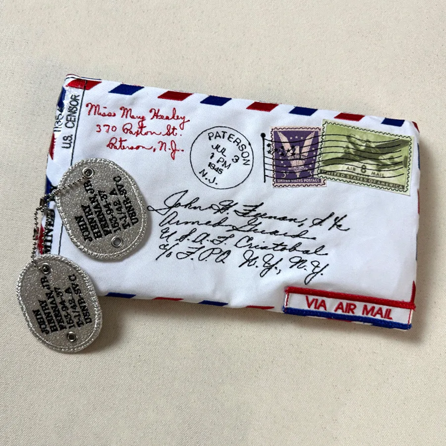 WW2 Bag Front Dog Tag