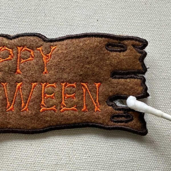 Halloween Scary Witch Wall Hanging ITH - Pattern Only - Image 5